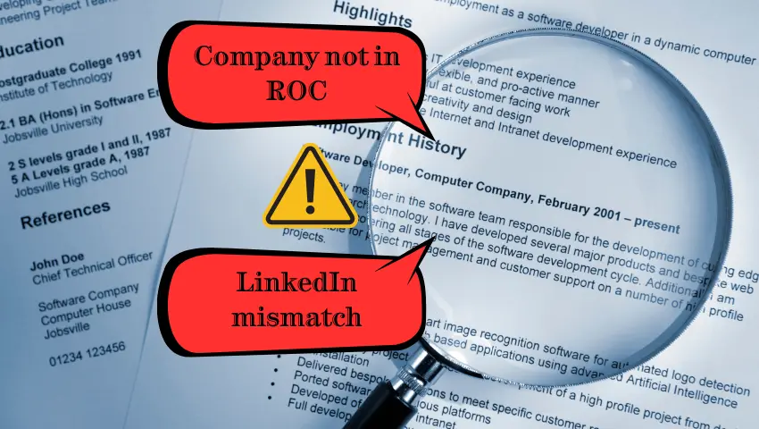 Employment verification India